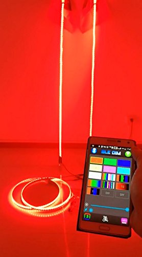 Brightest RGB Whip Lights (2 of 5ft) +Brightest RGB Wheel Lights (4 of 15.5