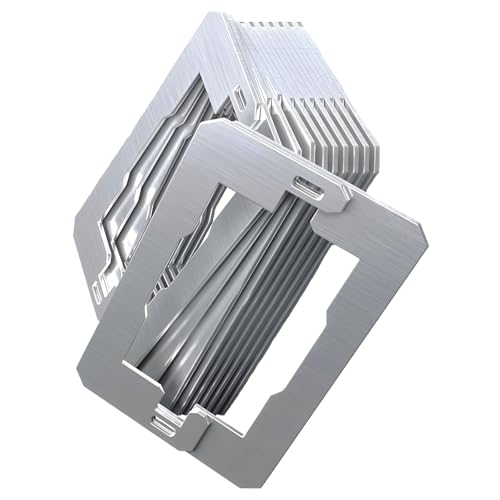Entretoise de sortie en acier inoxydable antirouille double couche rigide