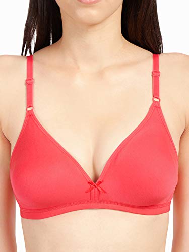 Image of SONARI Omania Womens Non-Padded Cotton Polyester Bras - Solid, Non-Wired, Medium Coverage, Hand Washable (Pack of 2)