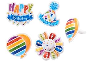 Bluey Cupcake Rings - Pack of 24