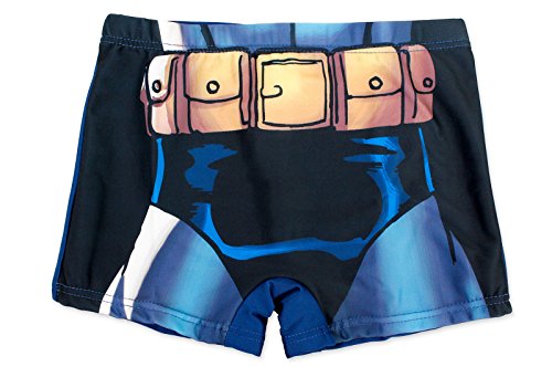 Justice League - Bañador Boxer - para niño - 910-56X [Azul - 10 años - 140 cm]
