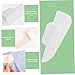 Jcasbdn Hat Sweat Liner 100Pcs 9.84 Inch Strong Adhesive Absorbent Prevents Stains Hat Liners Sweat Protection for Men & Women
