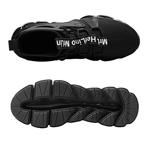 Image of Hello MrLin Men's Running Shoes Non Slip Athletic Tennis Walking Blade Type Sneakers Hip Hop