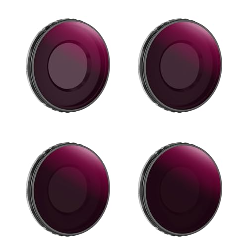 K&F Concept 4er ND/PL Filter Set Für DJI Mavic 4 PRO | ND8/PL Bis ND64/PL | Push-in Montage