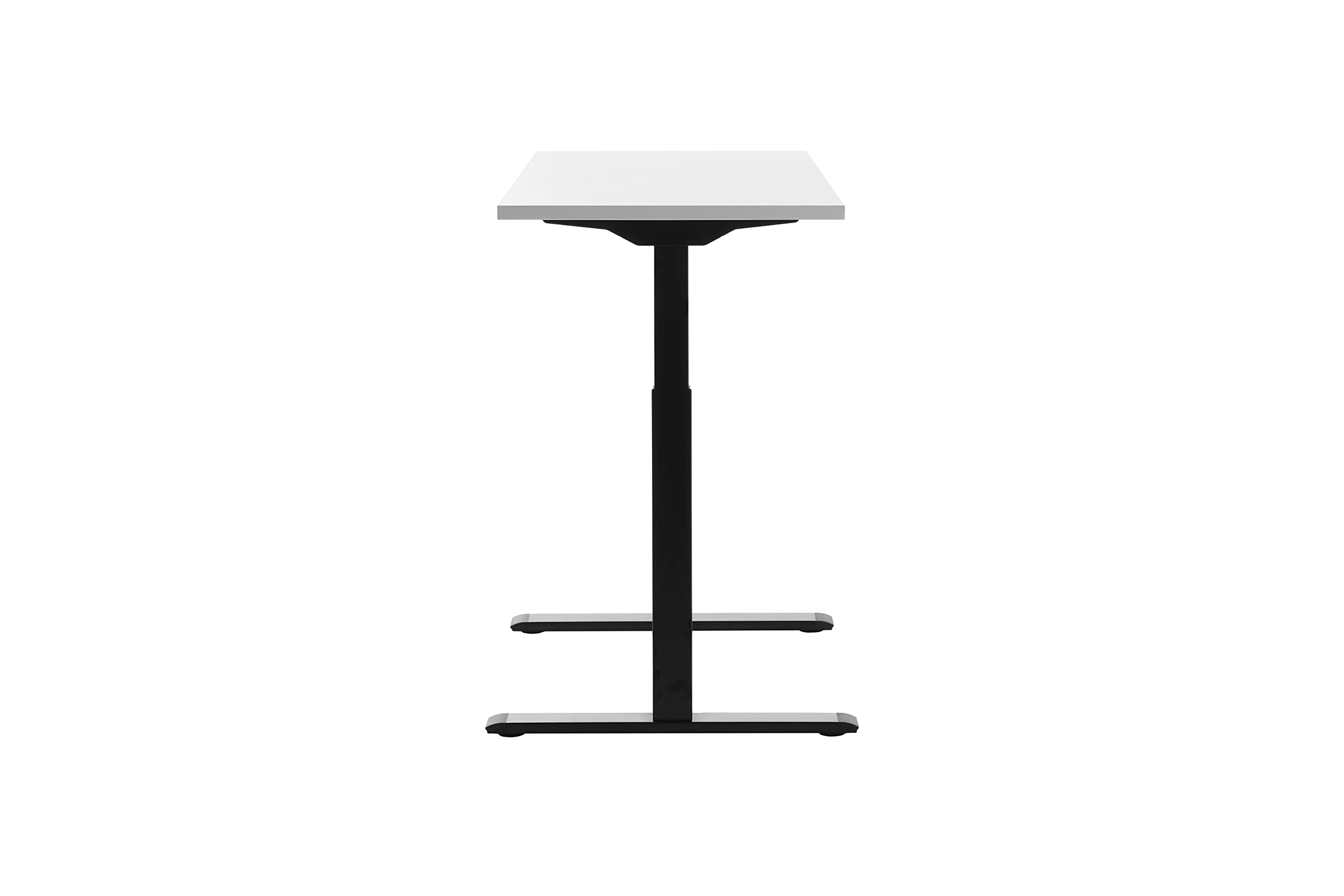 Topstar | Scrivania | regolabile in altezza elettrica | diritta | larghezza 1200 x 600 mm | bianco/nero
