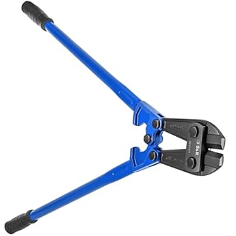 Foto di S&R Tagliabulloni Professionale - Tronchese per Ferro Bulloni Manuale 750 mm. Peso 4,1 Kg. Taglio fino a 12 mm. Qualità Professionale