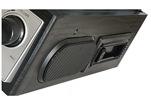 Boytone Bt-19Djs-C 3-Speed Turntable, 2 Built In Speakers Large Digital Display Am/Fm, Cassette, Usb/Sd/Aux/Mp3, Recorder & Wma Playback /Recorder & Headphone Jack + Remote Control #TOP5