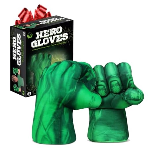 Guantes de Boxeo Gigantes de Hulk | Superhéroes | Juguetes para niños | Puño de Espuma con Correas | Cosplay | Juegos | Halloween | Disfraz | OriginalCup®