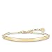 Produktbild Thomas Sabo Damen-Armband Love Bridge 925 Sterling Silber 750 gelbgold vergoldet Länge von 16.5 bis 19.5 cm Brücke 5.4 cm LBA0044-413-12-L19,5v