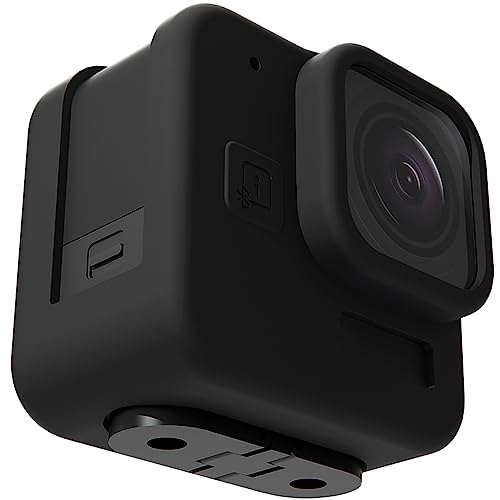 Housse silicone Go Pro Hero 11 Mini étui boîtier protection noir