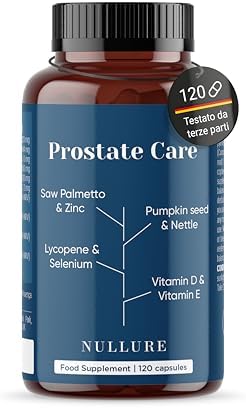 Nullure Prostate Care | Serenoa repens prostata integratore + Ort...