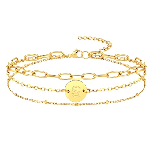 LDOWWGL �����p�S�[���h�C�j�V�����u���X���b�g - 18K�S�[���h���b�L�X�e�����X�X�`�[�����^�[�`���[���u���X���b�g ���C���[�hA����Z�f�U�C�� - �a���� �N���X�}�X �W���G���[�M�t�g, 6 + 2 IN, �X�e�����X�|, ��΂Ȃ�