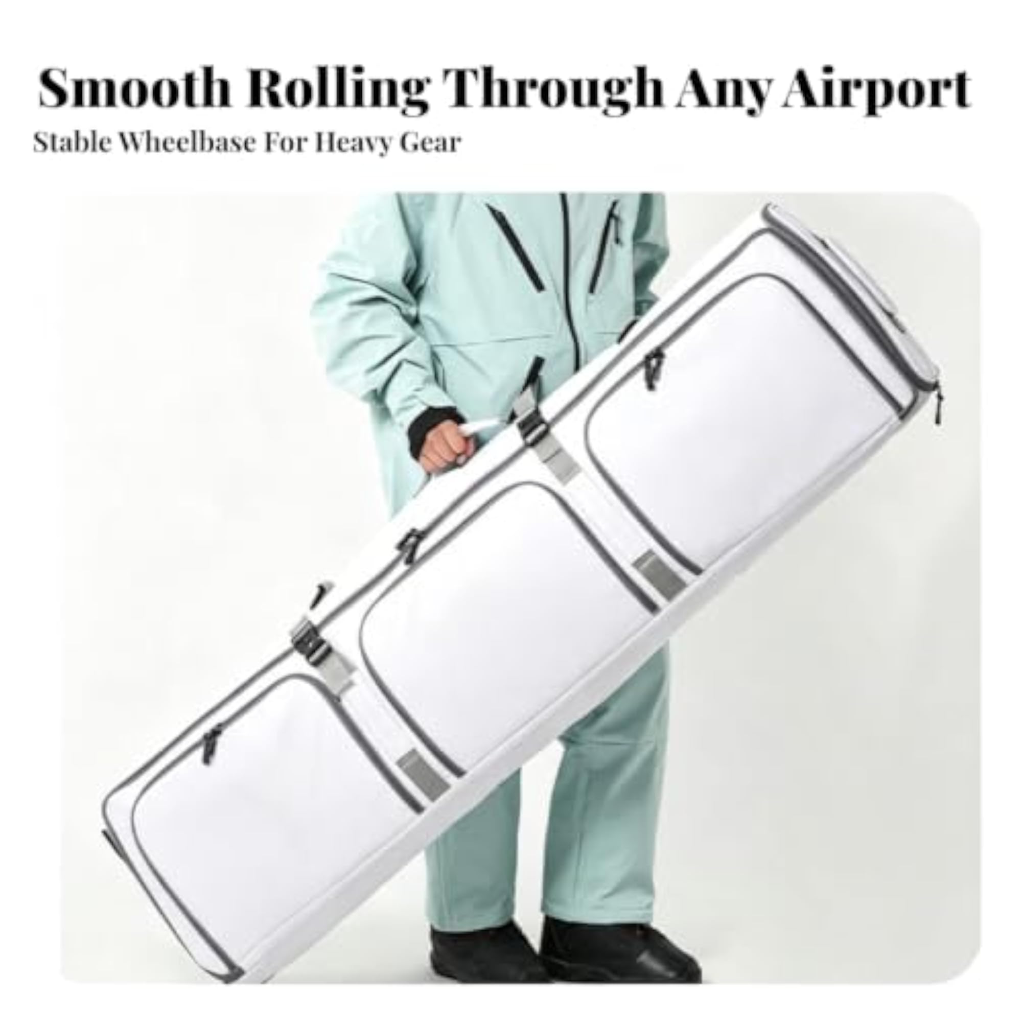 Multi-Compartment Snowboard Bag Adjustable