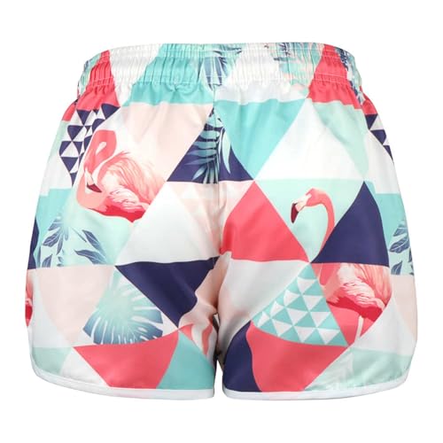 Alidamo Womens Board Shorts Surf Beach Party Swimswear Bottoms Ladies Swim Wear Quick Dry Elastic Daily2