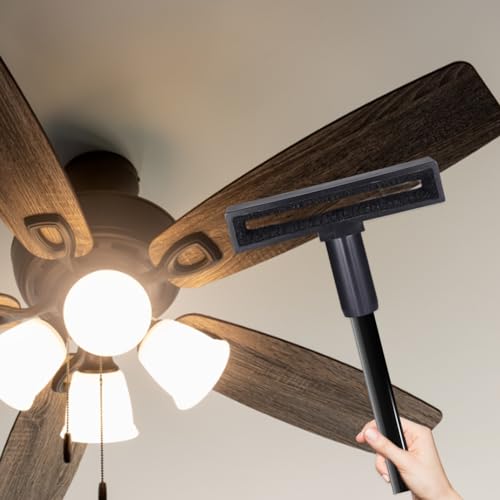Limpiador de aspas de ventilador de techo negro accesorio aspiradora 5