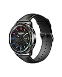 [シャオミ] Watch S3専用 ベゼル + ストラップ セット カーボンファイバー製ベゼル + レザーストラップ セット レインボー
