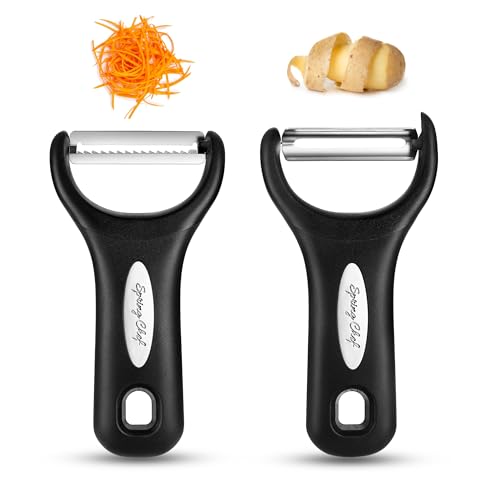 Spring Chef Premium Vegetable Julienne Peeler Set