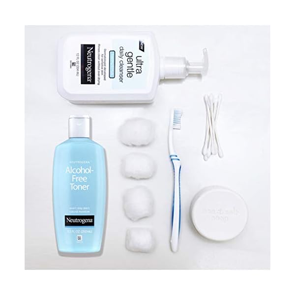 Neutrogena-Oil-and-Alcohol-Free-Facial-Toner-Hypoallergenic-Skin-Purifying-Face-Toner-to-Cleanse-Recondition-and-Purify-Skin-Non-Comedogenic-Quick-Absorbing-85-fl-oz Neutrogena Oil- and Alcohol-Free Facial Toner, Hypoallergenic Skin-Purifying Face Toner to Cleanse, Recondition and Purify Skin, Non-Comedogenic, Quick-Absorbing, 8.5 fl. oz