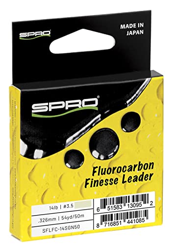 SPRO Fishing SFLFC-14SGN50 Finesse Leader 14Lbs 50M miniatura 2