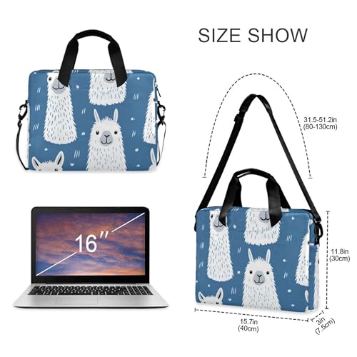 Funda para laptop Alaza Llamas Alpaca 13-15.6 pulgadas miniatura 4