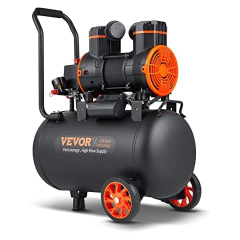 Compresseur à Air Silencieux VEVOR 35 L Cover