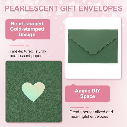 Enveloppes cartes de voeux et anniversaire pour messages personnalisés et mots de mariage - 3
