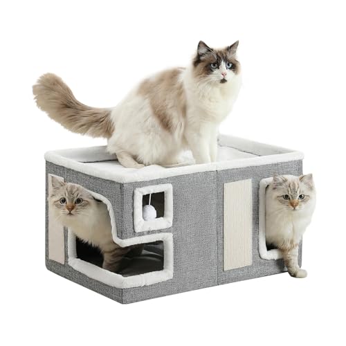 Crispedia Extra Wide Cat Cave Bed