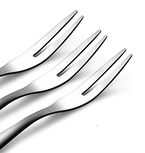 MINI-FACTORY 20-Piece PREMIUM Stainless Steel Fork For Fruit/Appetizer/Dessert Cocktail Forks