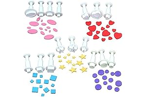 Professional Star Fondant Cutter Set for Elegant Cake Decorations