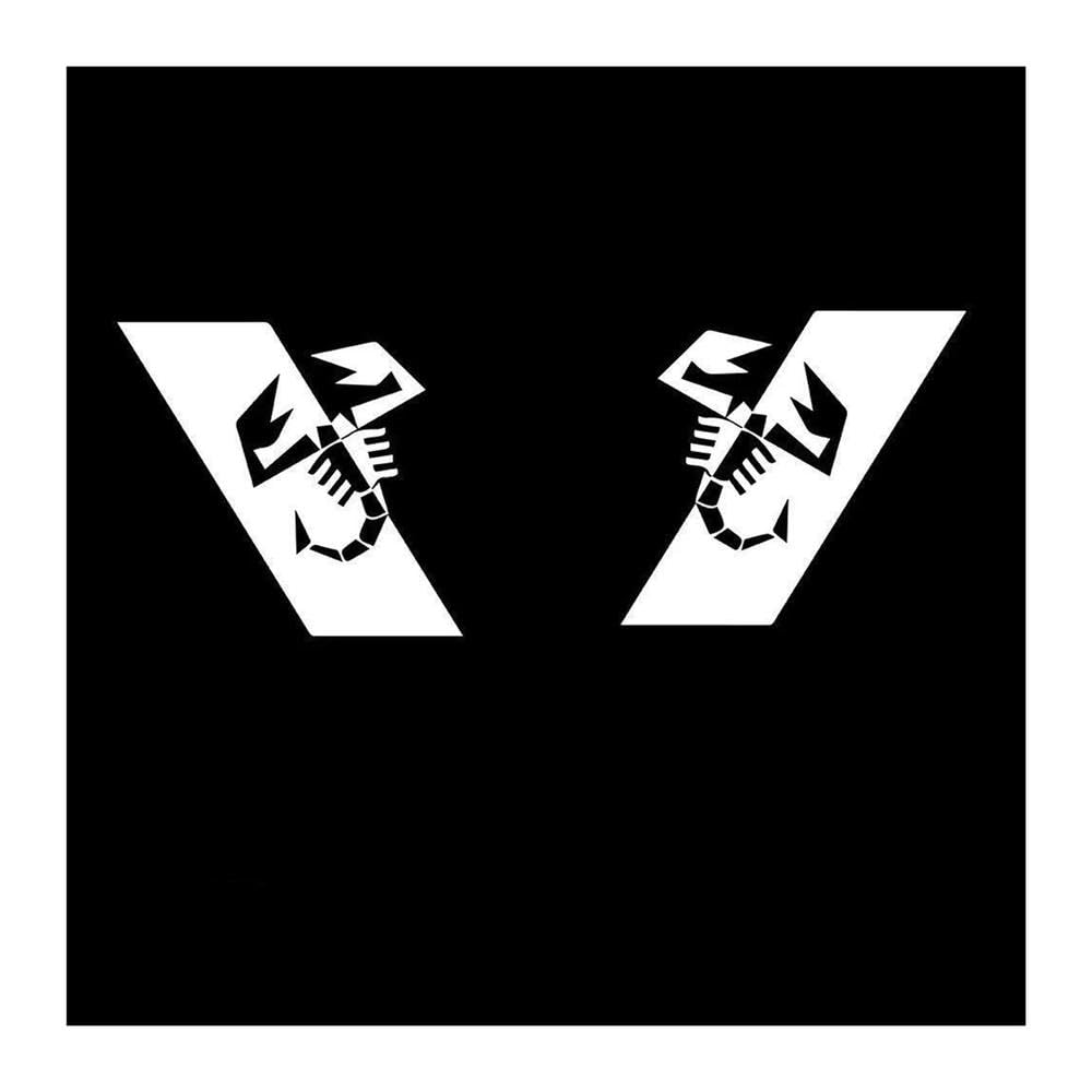 Scorpion Car Decal for Chevrolet Cruze Racing Decoration Accessories(White)