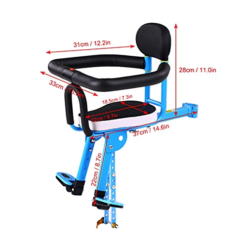 Pieghevole Seggiolino per Bici per