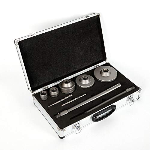 Wangkangyi - Juego de brocas para hormigón y hormigón en seco, juego de brocas de hormigón, brocas de perforación perforadoras de 30 a 100 mm, SDS-Plus/Max Adapte (9 unidades)
