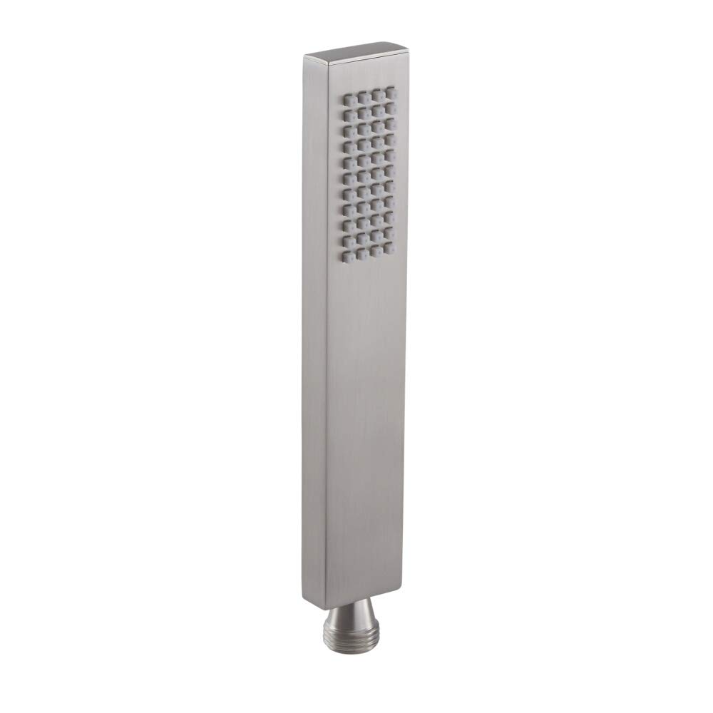 Milano Hunston Square Hand Shower Handset - Brushed Nickel