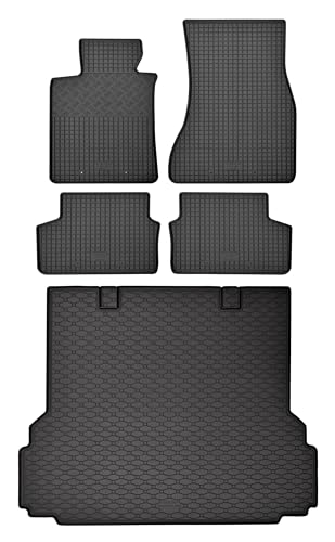 Set di tappetini di gomma e vasca di protezione