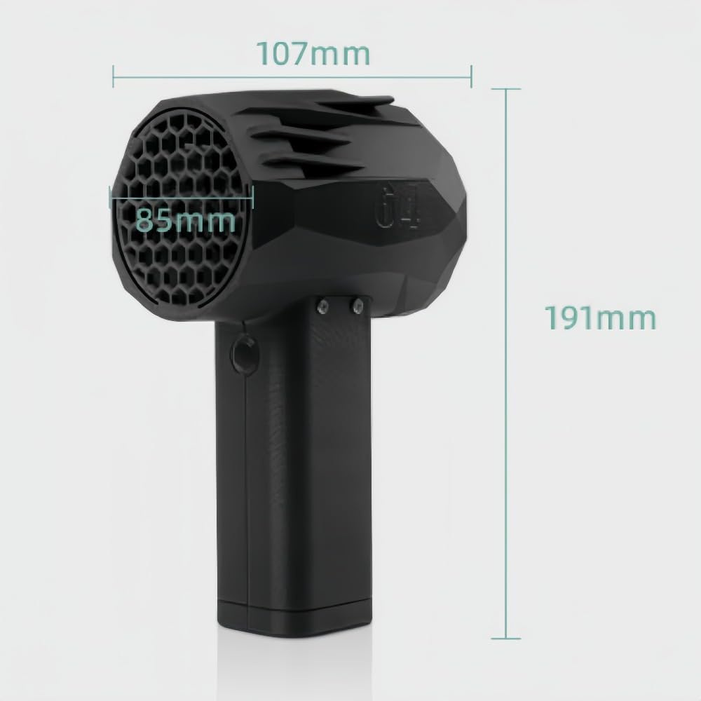 RoastMe X64 ミニハリケーンターボファン カー用ブロワー ​ 1400gの瞬間推力と240km/h の風速を実現 4000