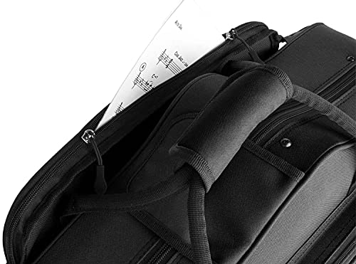 image for Protec MX305CTBK MAX Contoured Tenor Saxophone Case - Black, One Size