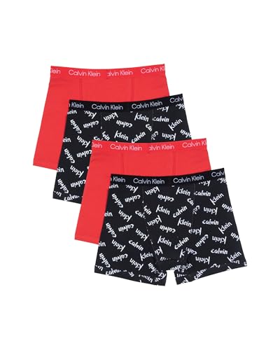 Image of Calvin Klein Boys' Underwear Four Pack Boxer Brief Value Pack