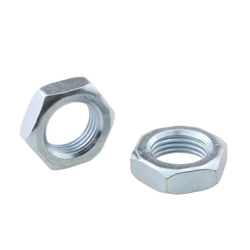 Galvanized Steel Right Hand Hexagon Thin Nuts M5 M6 M8 M10 M12 M14 M16 M18-36 (100,M10 x 1.5mm)