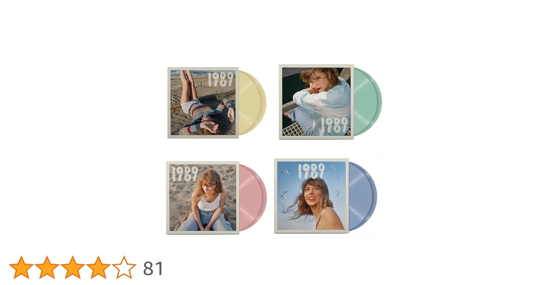 Taylor Swift 1989 & Lover カラーレコードセット Amazon.co.jp: Lover -Coloured- [12 inch Analog]: ミュージック