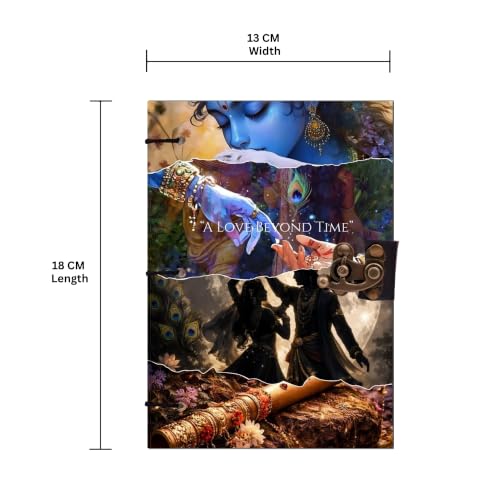 Image of Loved Beyond Diary Notebook 7x5 Inch 160 Pages Unruled Journal for Writing