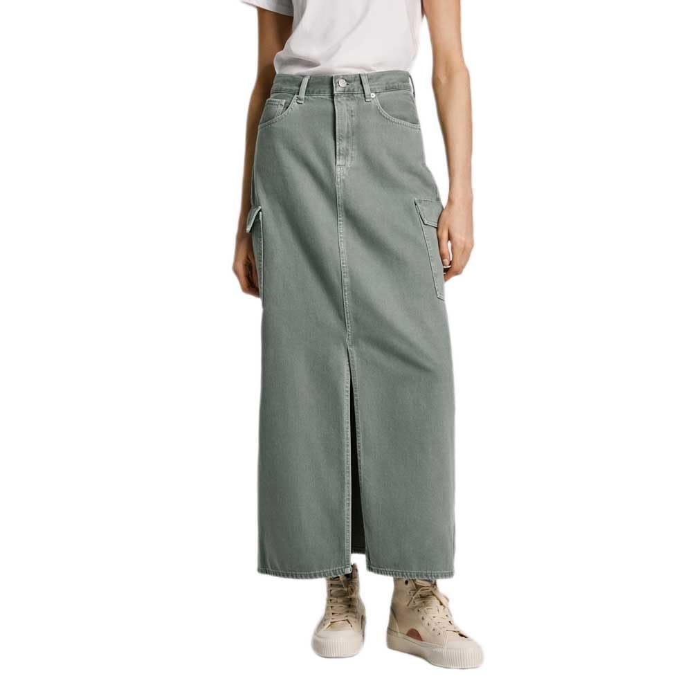 Pepe Jeans Maxi Skirt Hw CLR Jupe Femme