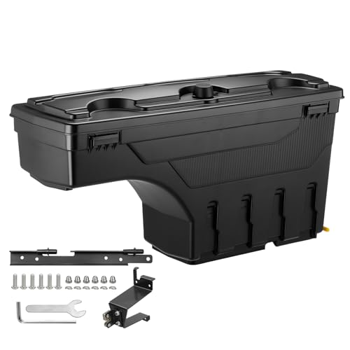 GEARLAST Truck Bed Storage Box With Password Lock For 2019-2023 Chevy/GMC Silverado/Sierra 1500,