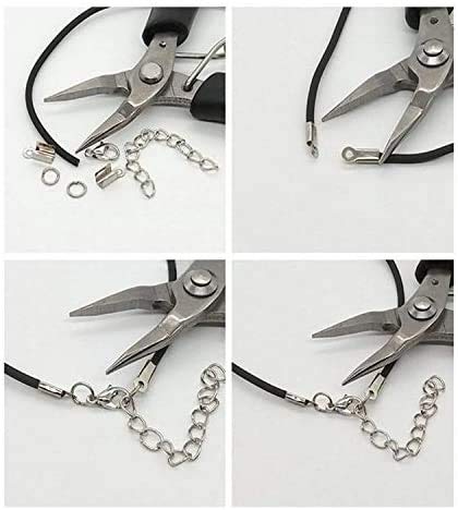 Longsing Kit Fabrication Bijoux 912 Pièces - Bracelets, Boucles D'Oreilles Argent - Outils Inclus