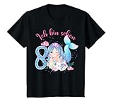 8 Geburtstag Süße Meerjungfrau Geschenk Mädchen