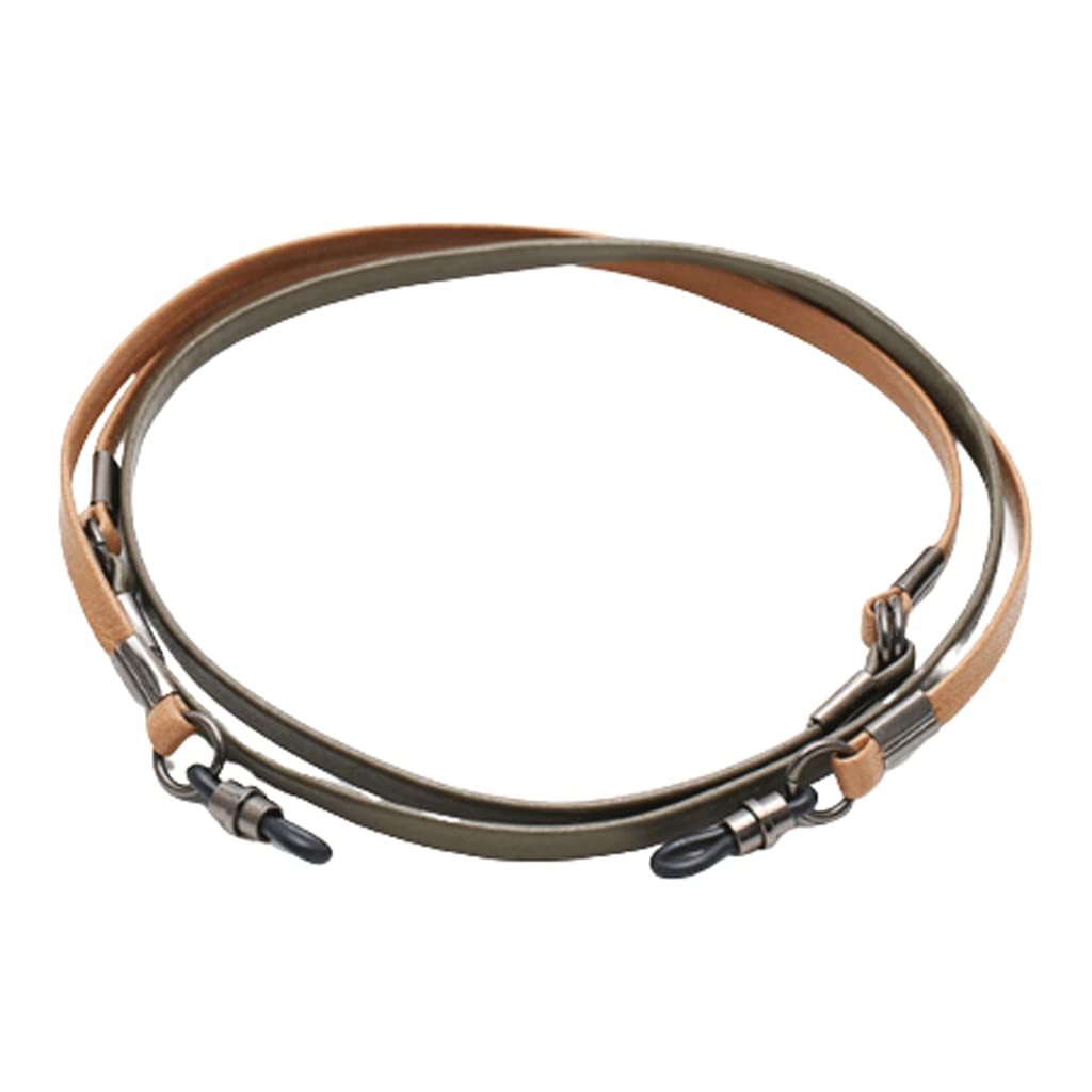 Cadena para lentes, cadena de gafas para mujer, correa duradera de cuero de primera calidad, cordones universales alrededor del cuello, soportes de correa de cadena, accesorios de retención