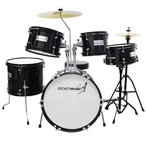 Rocket DKJ02BK - Kit de batería junior de 5 piezas