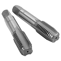 M20X2,5 Gewindebohrer Schnellarbeitsstahl 2 Stück Schnellarbeitsstahl Gewindebohrer Straighttes Gewindeschneidwerkzeug Handgewindebohrer (M20*2,5)