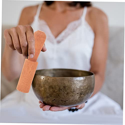 Whamvox 2Pcs Meditation Bowl Accessories For Audio Accessories Singing Bowl Accessory Bowl Mallet Striker Crystal Singing Bowl Stick Sound Bowl Wood Stick Singing Bowl Parts Wooden #TOP3