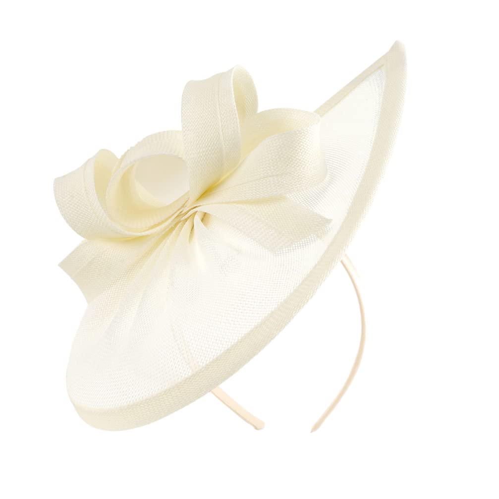LALAFINA Eleganter Retro Fascinator Zylinderhut Damen Haarclip Leichtes Material Einheitsgröße Kopfschmuck Für Hochzeit Teeparty Cocktailveranstaltungen