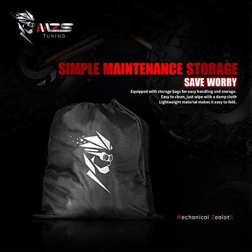 Mzs Atv Cover, All Weather Outdoor Waterproof Quad Cover Protection Fits Up To 88 Inch 4 Wheeler Covers thumb #6